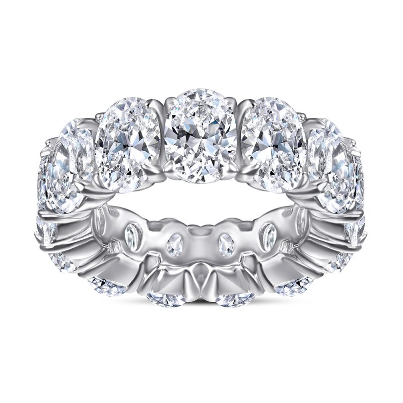 Merryqueen 252 sterling silver engagement wedding ring