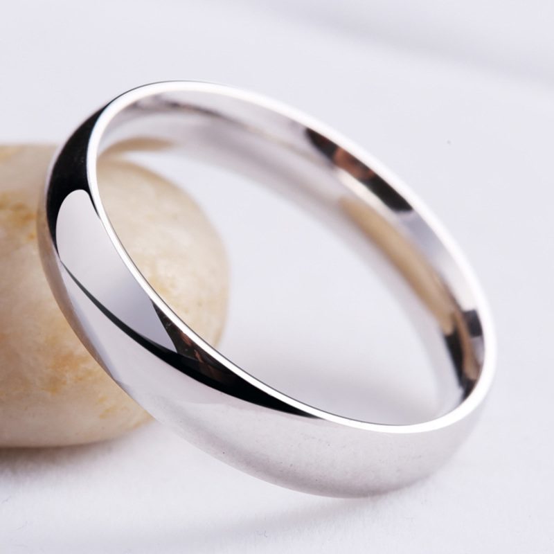 Merryqueen 378 sterling silver engagement wedding ring