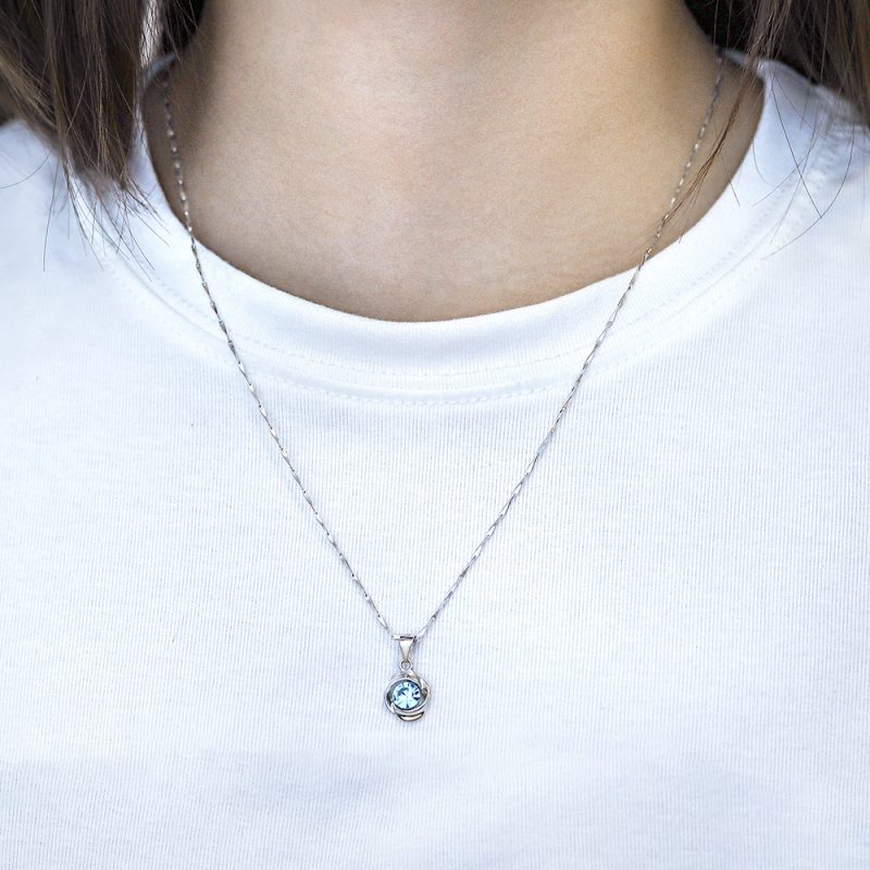 European and American necklace s925 sterling silver fashion cross-border necklace V-shaped simple design sense of ins wind factory direct sales